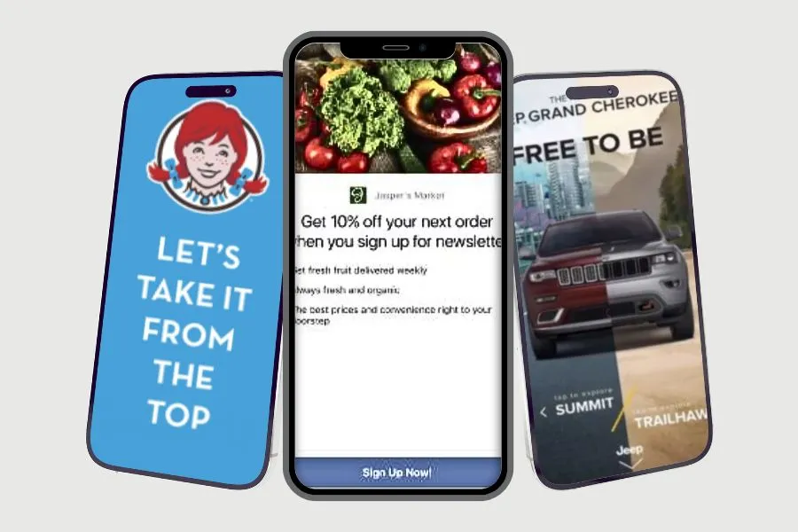 Canvas Ad of Facebook