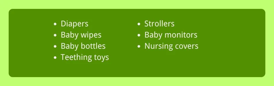 Best Products to dropship:Baby Products