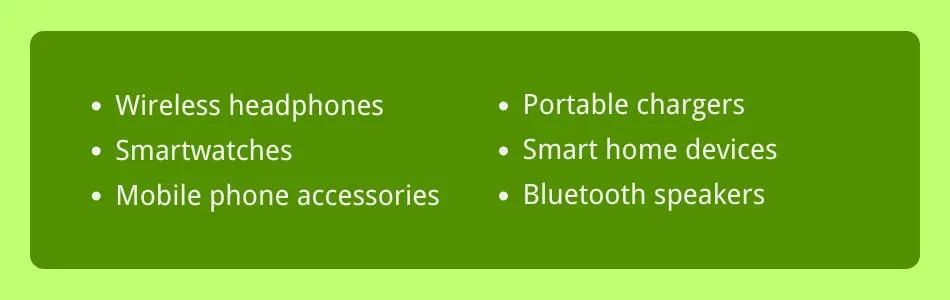 Best Products to dropship:Consumer Electronics