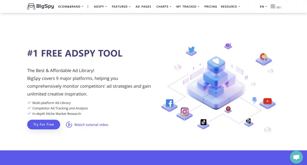 Facebook Ads Management Software:BigSpy